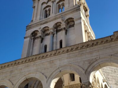 Spalato, il campanile della Cattedrale di San Doimo – Croazia