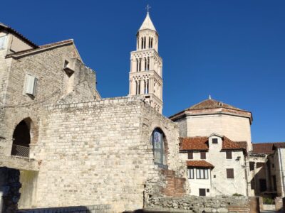Spalato, il Palazzo di Diocleziano e il campanile – Croazia