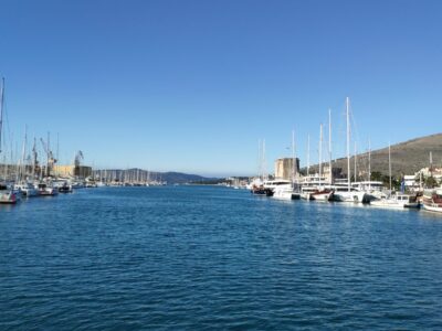 Trogir, il porto turistico – Croazia